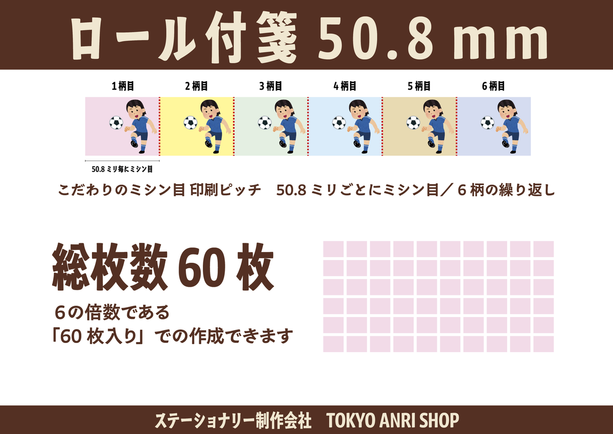 ロール付箋印刷会社