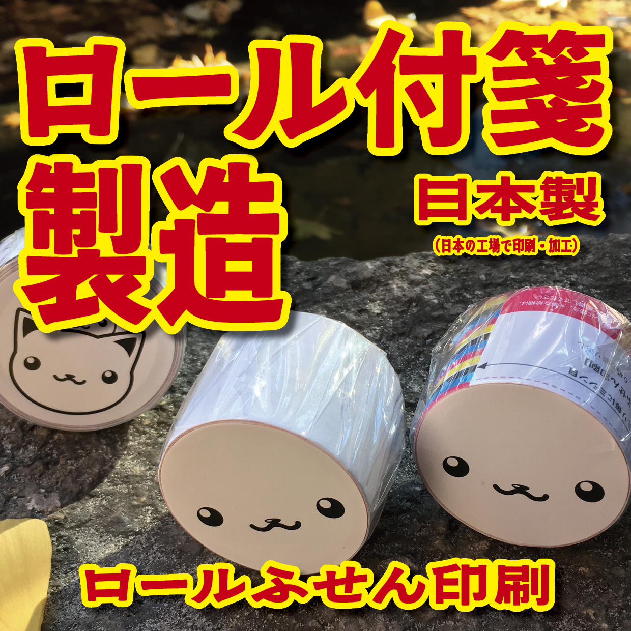 ロールふせん印刷【お見積もり】 #ロールふせん #オリジナル #OEM #大ロット