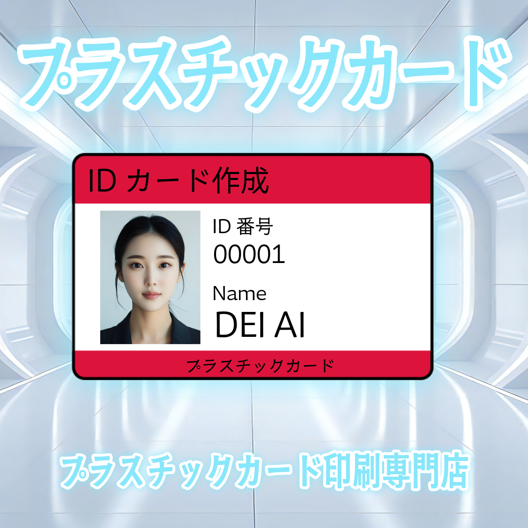 IDカード作成ができるプラスチックカード印刷専門店