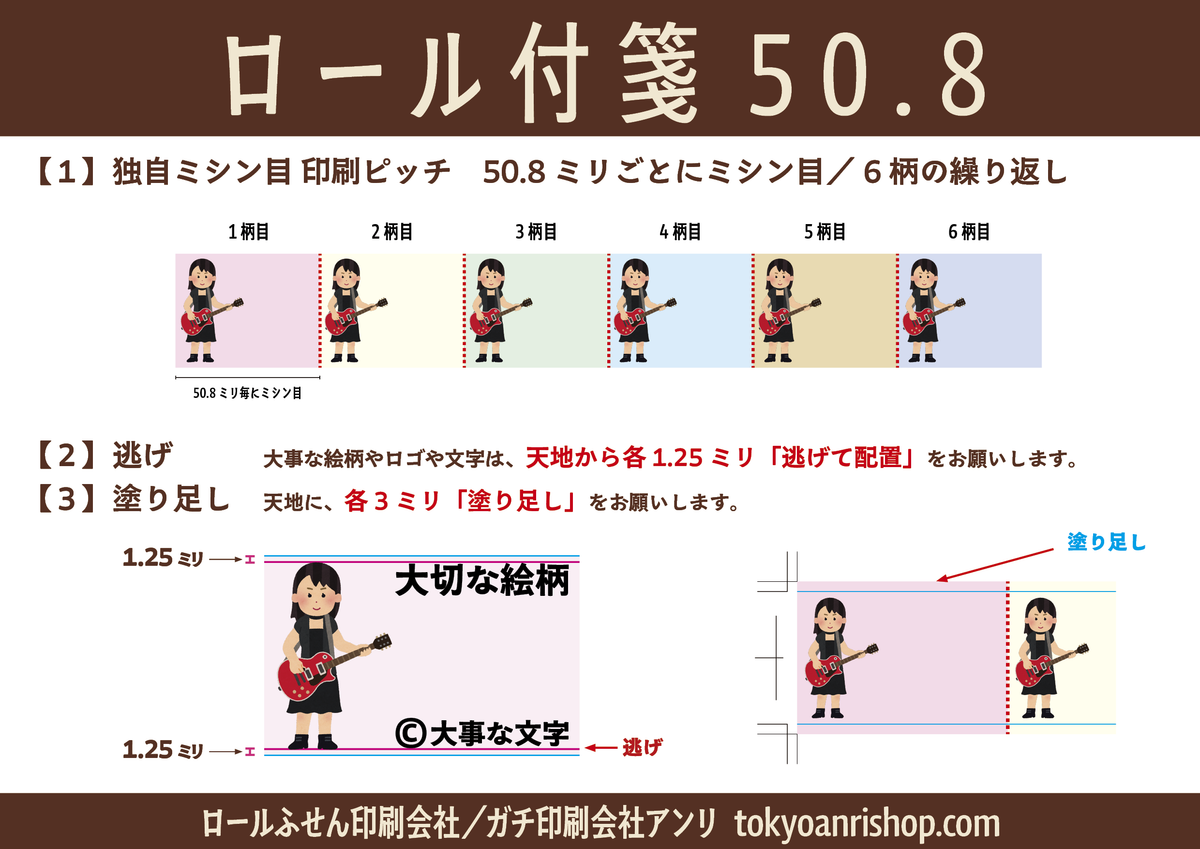 ロール付箋印刷会社