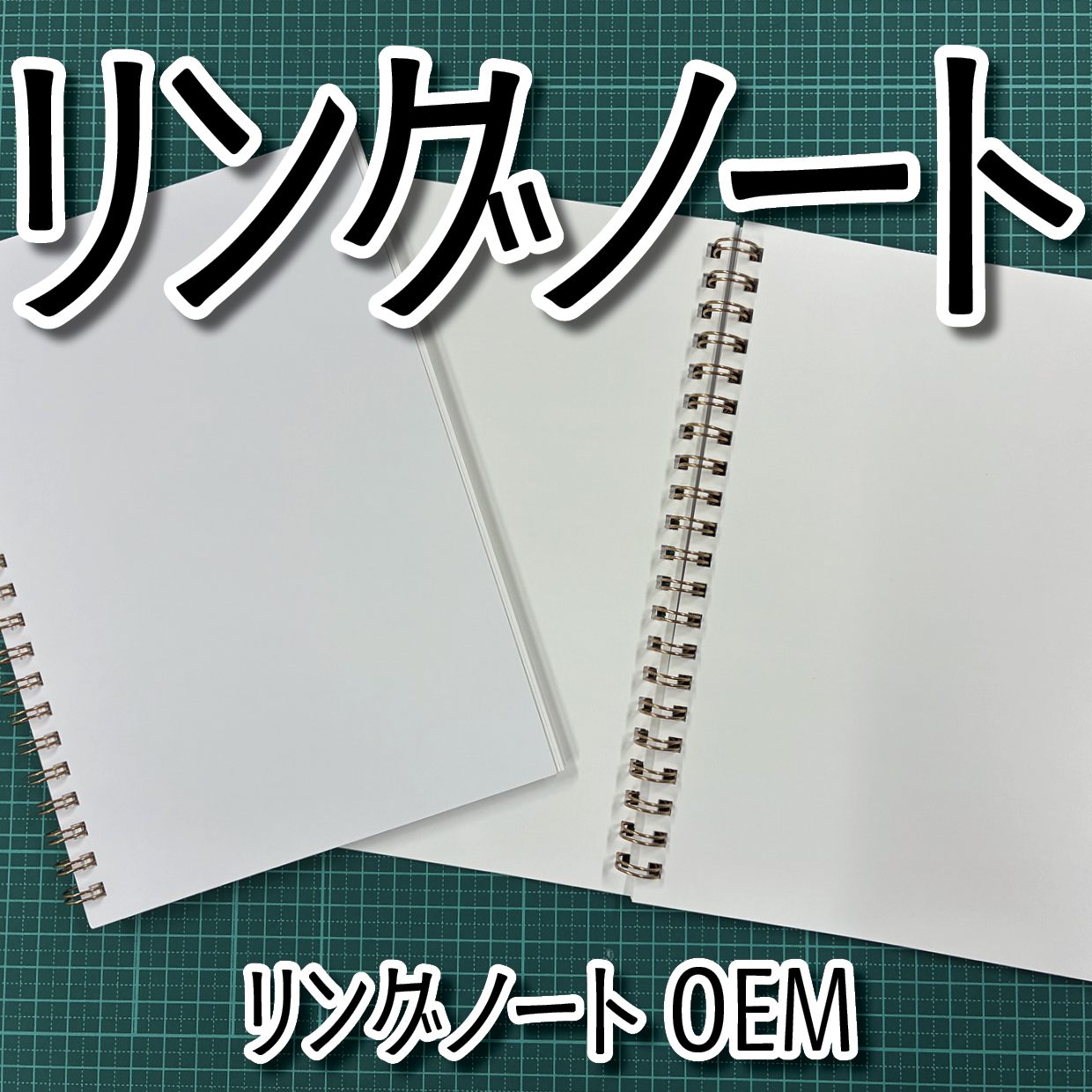 リングノート作成